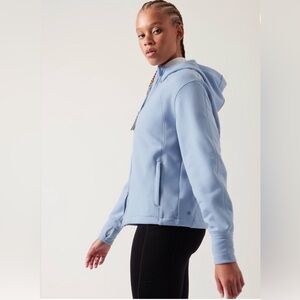 Athleta Altitude Polartec Jacket in Heron Blue